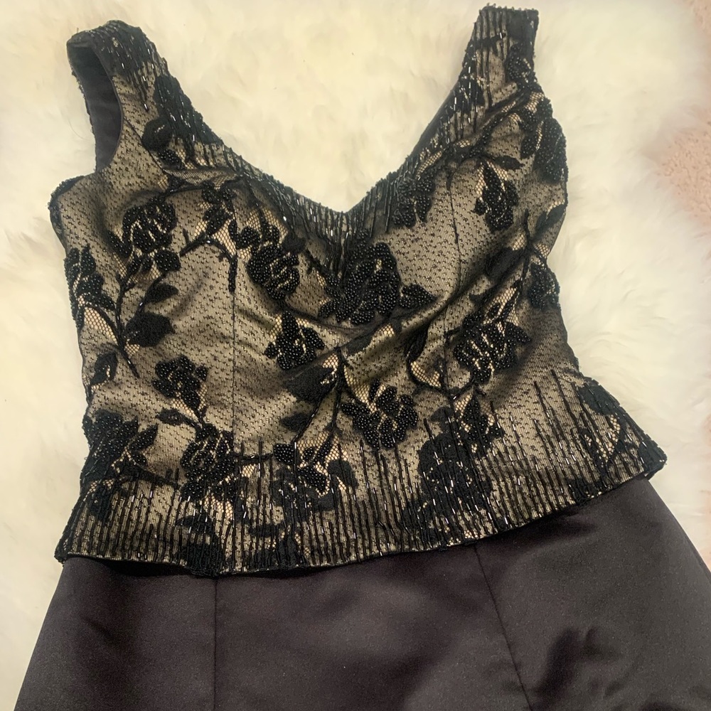 Black sequin formal dress. Prom/black tie ready.